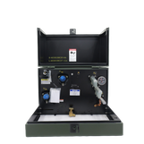 Однофазний трансформатор, встановлений на колодці